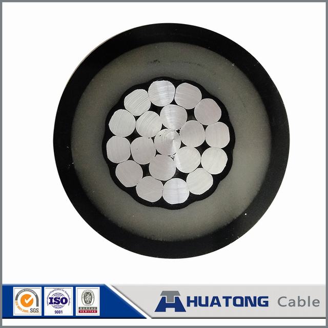 
                                 0,6/1 Kv Aluminiumleiter XLPE Isolierte PVC-Jacke 1 x 400 mm2 Yjlv Kabel                            