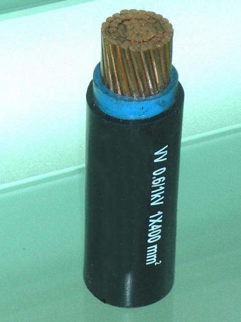 
                                 0.6/1kv Conductor de cobre de baja tensión de 630mm2 Single Core aislamiento XLPE Cable eléctrico                            