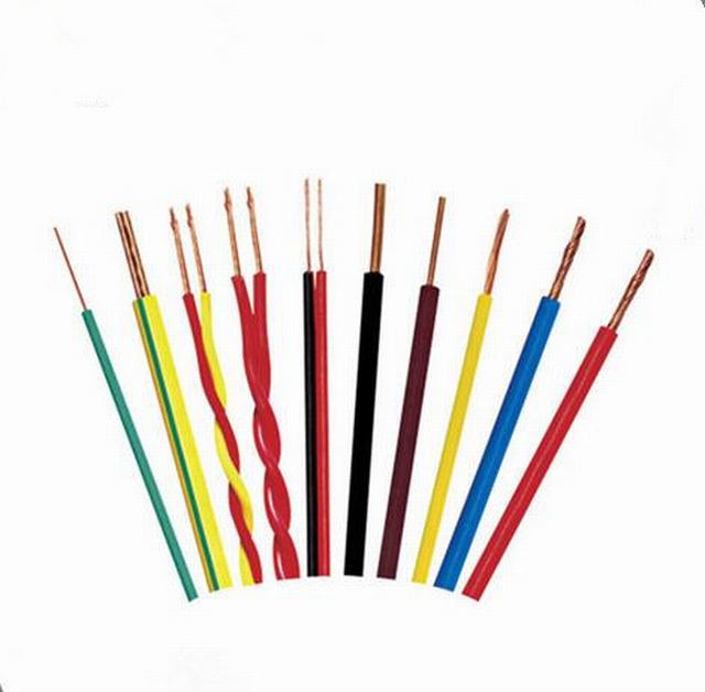 450/750V Stranded Copper Conductors PVC Insulated Thw Wire AWG8/10/12/14
