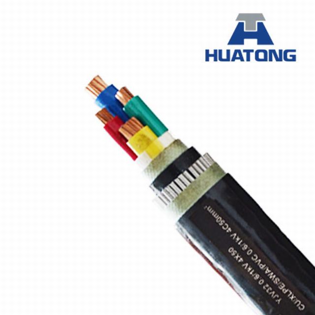 
                                 600/1000V Awa recubierto de PVC IEC 60502 BS5467 (yjv72) Cable                            