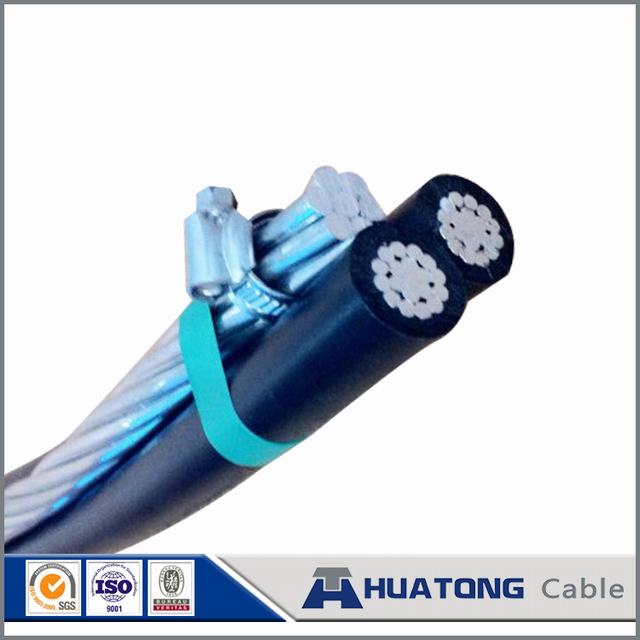 
                                 Conducteur en aluminium ABC avec câble PVC/PE/isolation XLPE, EAC Câble électrique                            