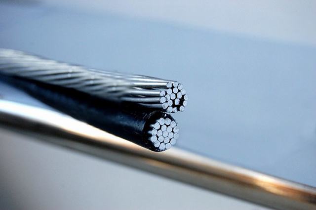 
                                 Aluminiumleiter XLPE Isoliertes elektrisches Kabel ABC, Elektrokabel                            