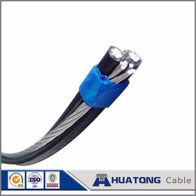 
                                 Bouwbedrijven 0,6 / 1 Kv Acsr Conductor Xlpe Triplex Service Drop Abc Overhead Cable Cockle Met Hoge Kwaliteit                            