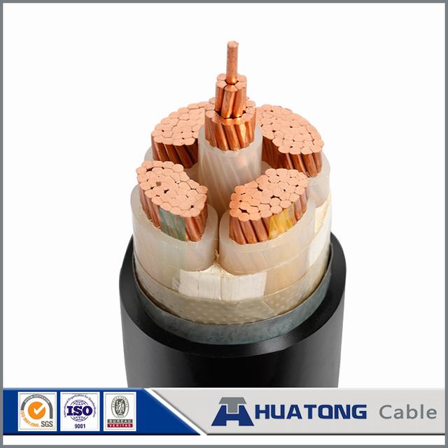 
                                 Yjv Yjv personnalisés22 basse tension Yjv32 v Types de câble blindé le câble de masse de cuivre de 4*25mm2                            
