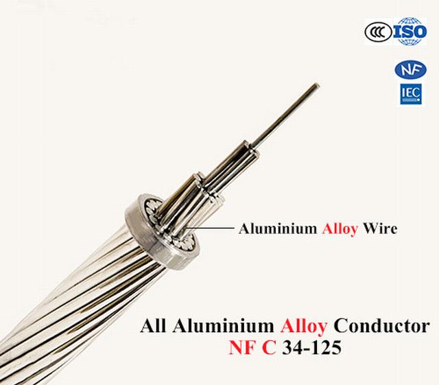 
                                 Desnudo de aleación techo eléctrico AAAC un cable conductor de aleación de aluminio                            