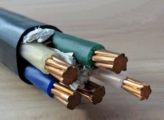  0.6/1kv 5 Core 25mm2 condutores de cobre XLPE isolamento bainha PVC cabo de alimentação fabricados na China