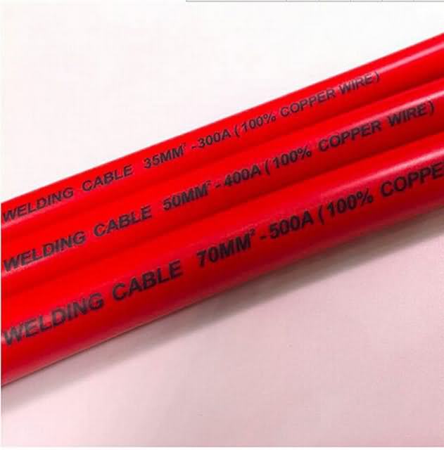  2-18510mm mm2 Single o Doble Goma/CPE/Epr aislado de Cable de soldadura