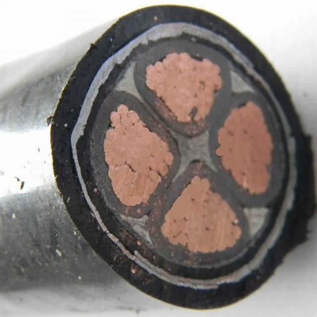  Cable de alimentación de 2 núcleos con cobre o aluminio conductor