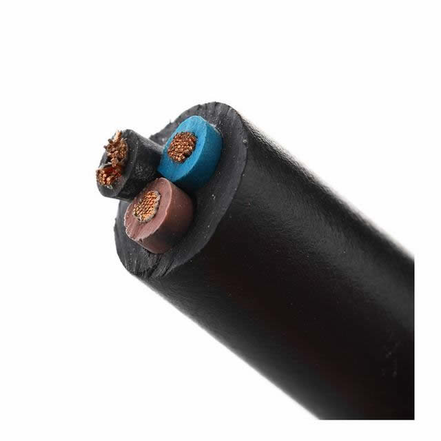 
                                 450/750V H05RN-F/H07RN-F de cobre flexible de goma de varios núcleos de cable eléctrico de 35mm                            