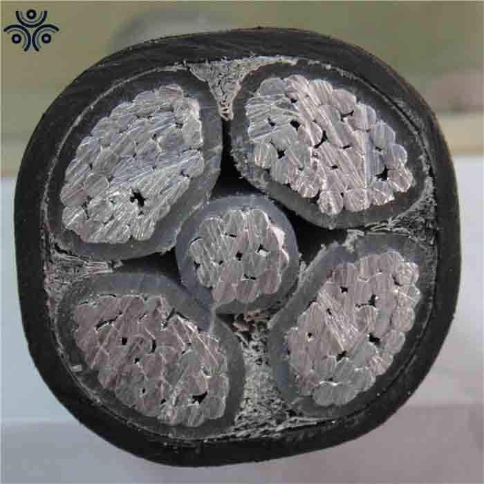 5 Core 70mm XLPE Insulated Aluminum/Copper Conductor Power Cable