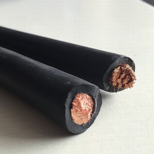  50mm2 Fio de cobre com isolamento de borracha do cabo de soldadura