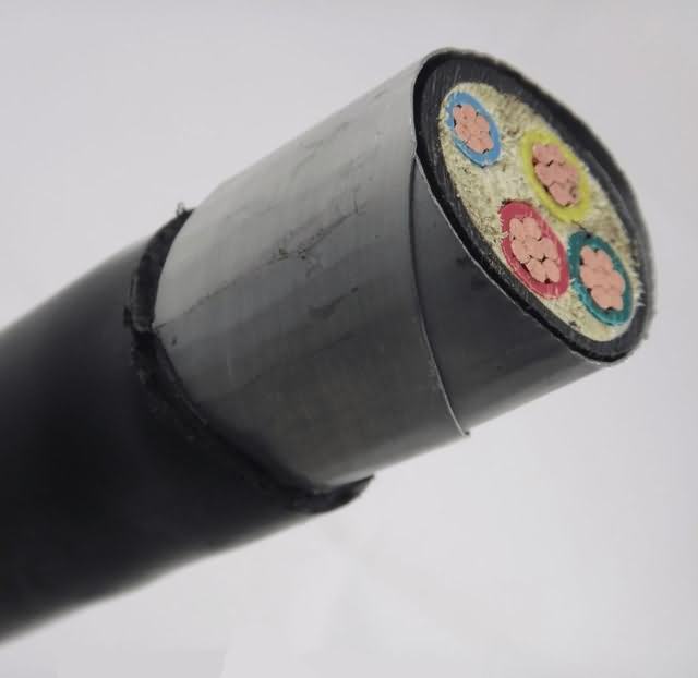  600/1000V basse tension Insualted 5 coeurs en PVC Ruban d'acier blindés de câble électrique