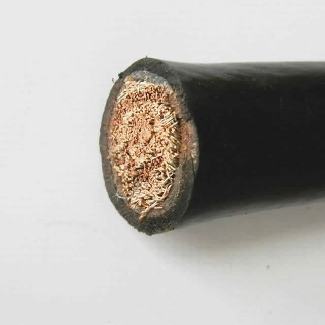  6 AWG de cobre del cable de soldadura de caucho