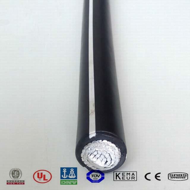  Проводник из алюминиевого сплава серии 8000 XLPE короткого замыкания черный цвет фотоэлектрических кабель с UL