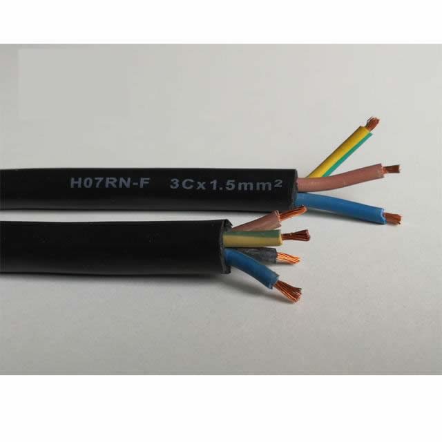  Kupferner effektiver Parallelwiderstand des Leiter-Class5/Neopren/Gummiisolierungs-super flexibles Kabel H07rn-F