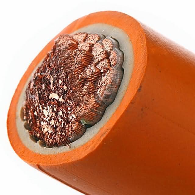  Condutores de cobre embainhados de borracha resistente CABO DE SOLDADURA