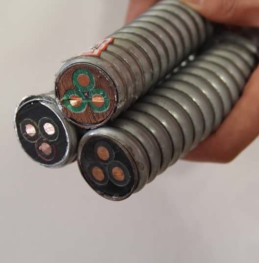 Electric Submersible Oil Pump Steel Armored Cable