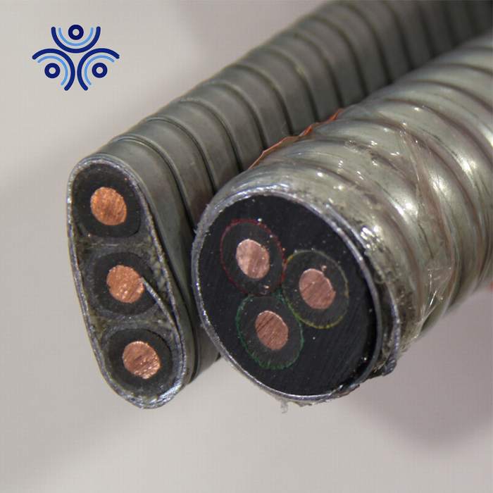 
                                 Parallelwiderstand-Leitungskabel-Hüllen-Stahlrüstungs-versenkbares Öl-Pumpen-besonders Kabel 5kv                            