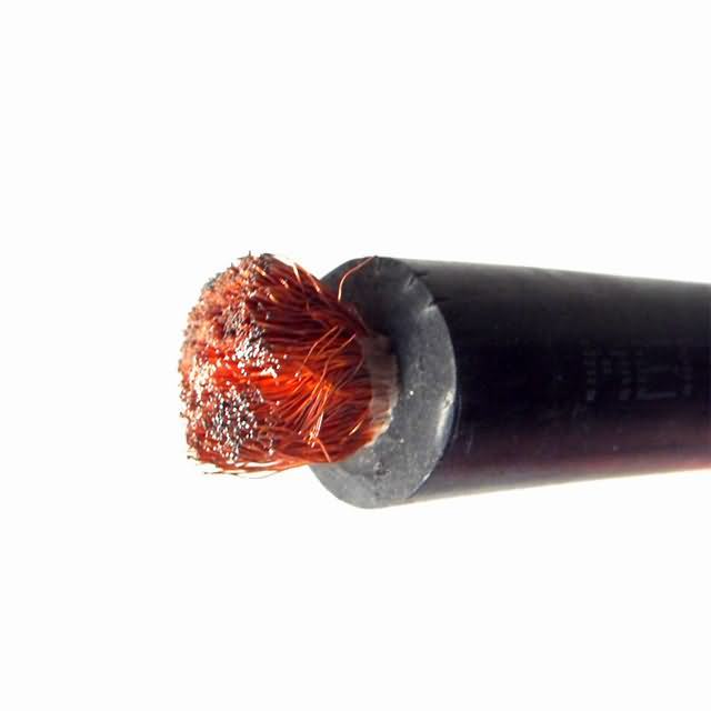  Kabel van het Lassen van het Koper van de Prijs van de fabriek de Flexibele Rubber