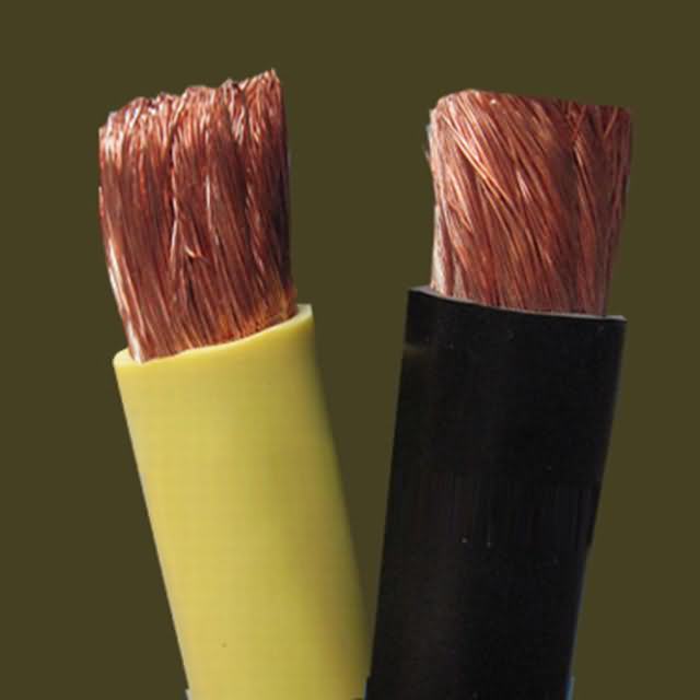  Flexibles kupfernes Gummiisolierungs-elektrisches Schweißens-Kabel