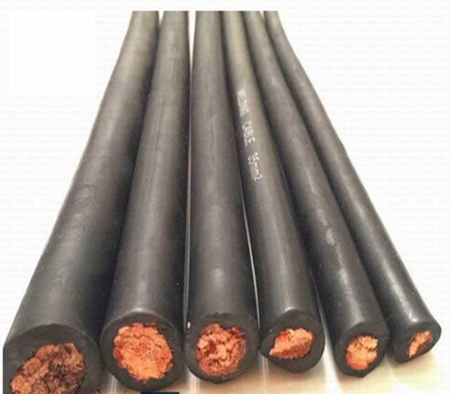  Basso cavo di rame flessibile della saldatura isolato Rubber/EPDM/PVC di tensione 50mm2 70mm2