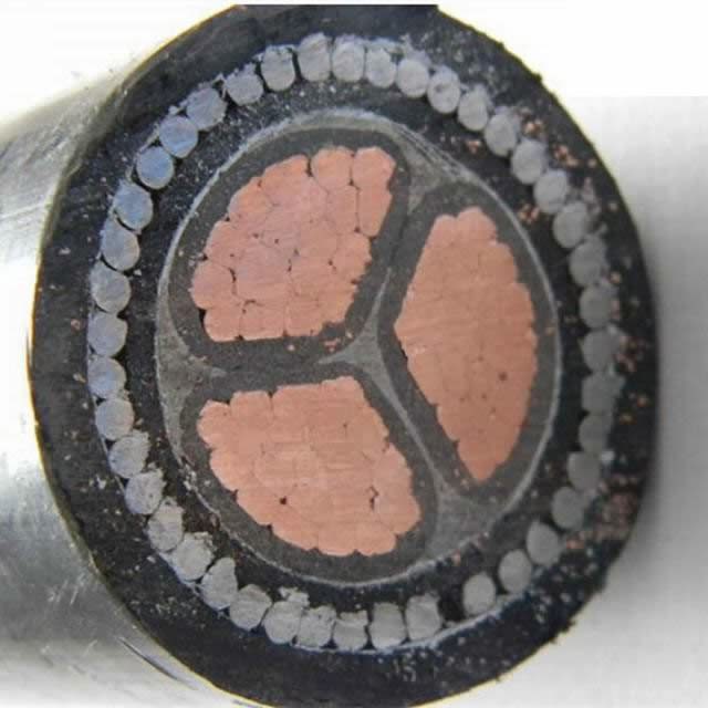 PVC 3 Core Round Cable with 0.6/1kv