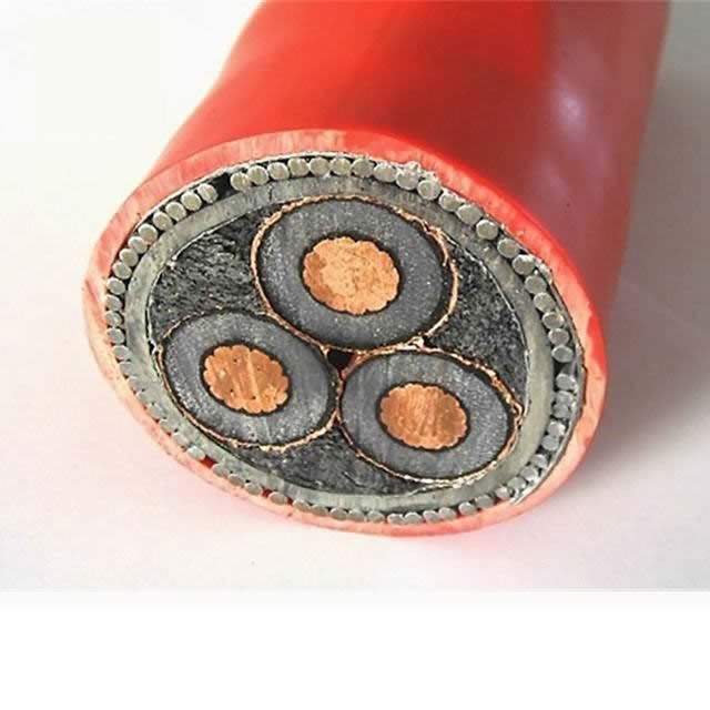 Rg7h1r 12/20 Kv Mediastrip G7 12/20 24kv Single Core Cables with Copper Conductor, Hepr Insulation and PVC Sheatharmored Electrical Power Cable