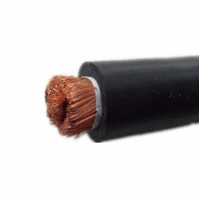  Los cables de soldadura de cobre del cable de goma