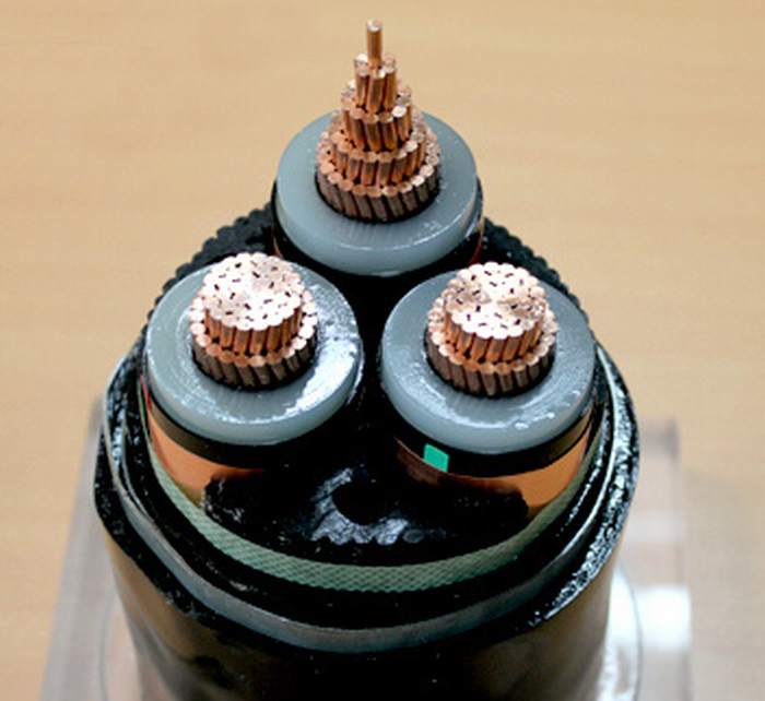 TUV/CE Certified 11kv/22kv/33kv Mv Copper Conductor XLPE 185mm2 Cable