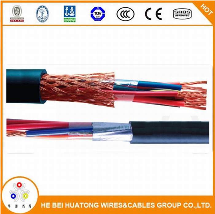 
                                 UL1277 Cable de la instrumentación de la bandeja de 3*14AWG cable PVC/nylon tipo Tc de aislamiento del cable de control de malla de alambre de cobre                            