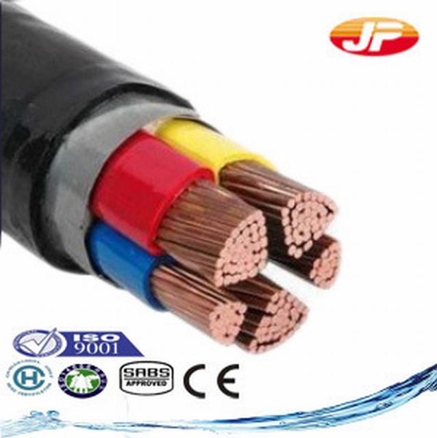  0.6/1 Kv Conductor de cobre aislados en PVC y cable de alimentación revestido