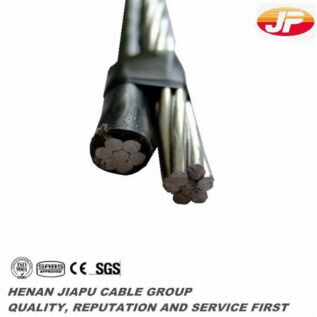  4*25 Caída de servicio estándar ASTM Dúplex Cable Cable ABC