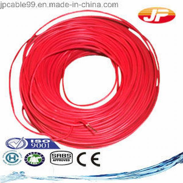  450/750V Conductor de cobre aislados con PVC, la construcción de cable