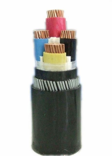  El cable de cobre utilizado subterráneos blindados de acero cables aislados con PVC Cable aislante XLPE