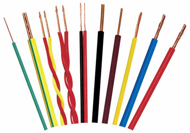  Aislamiento de PVC de alta calidad los cables eléctricos