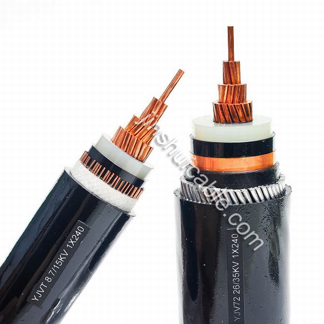  1-35KV XLPE Alarma muestra gratuita de cable de alimentación, Cable resistente al fuego