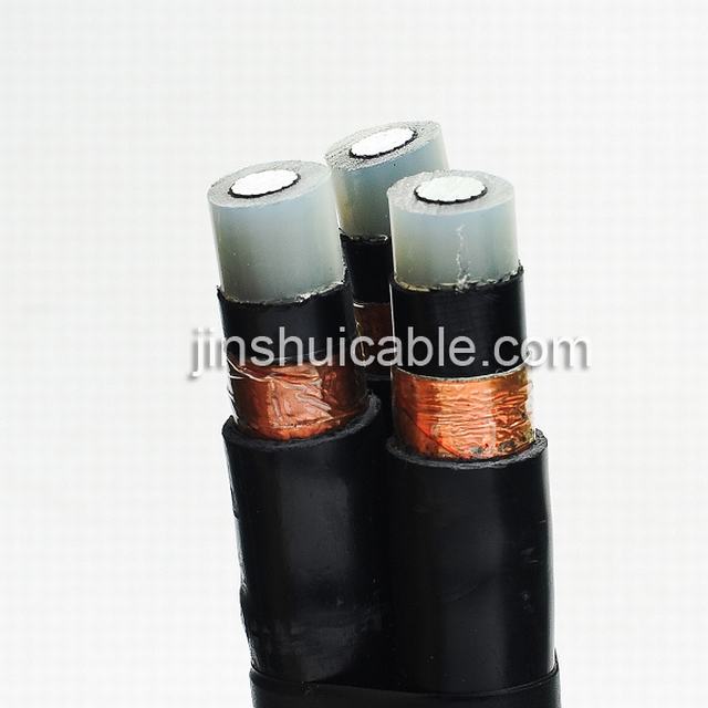 12/20kv XLPE Insulated PVC Sheathed Power Cable for Power Transmission