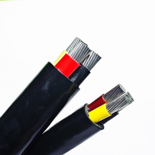  Высокий стандарт алюминиевого провода с изоляцией из ПВХ и оболочки кабеля питания