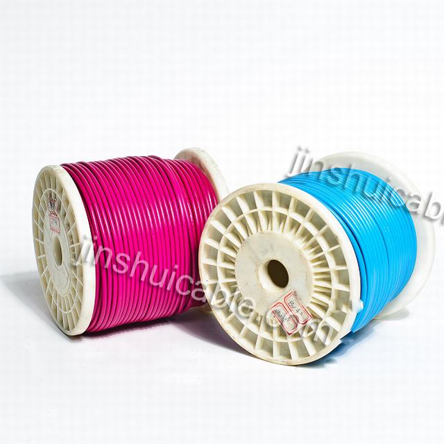  Isolation en PVC souple sur le fil/ fil solide