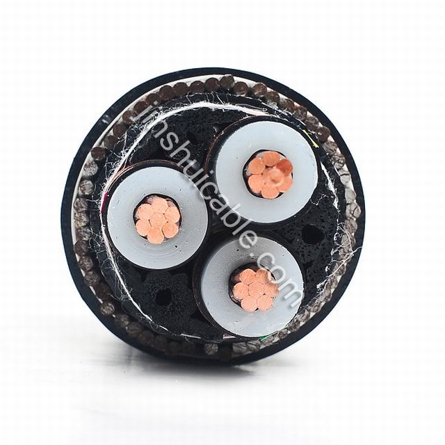 Underground Copper Power Cable with XLPE Insulation