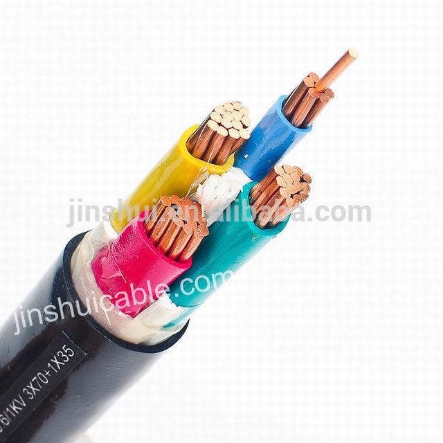  Cable de alimentación eléctrica subterránea 0.6/1kv 240mm cable de alimentación de cobre de 300 mm.