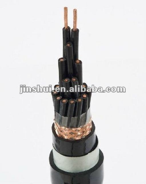  PE XLPE o revestimiento de PVC de cobre del cable de control