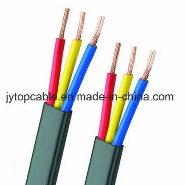  300/500V PVC Insulated Flat Wire 3cx2.5mm2 in BS 6004