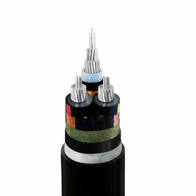 3X95mm2 Aluminium XLPE Insulated Armoured Yjv Electrical Power Cable