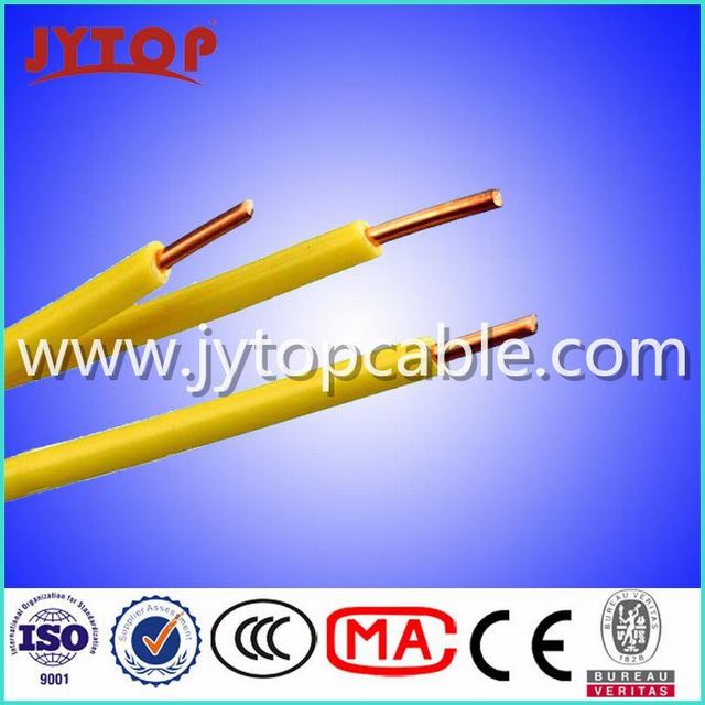  450/750V H07Z-U de 1,5 mm de cable con certificado CE
