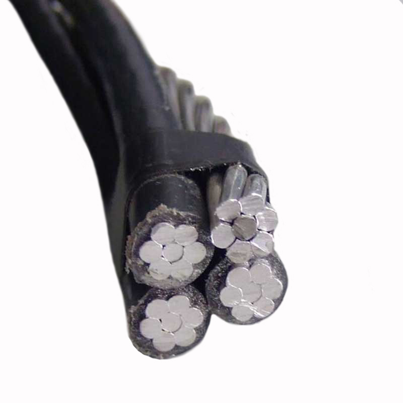 Aerial Bundled ABC AWG 1/0 2/0 XLPE Insulated Aluminum Twisted Cable