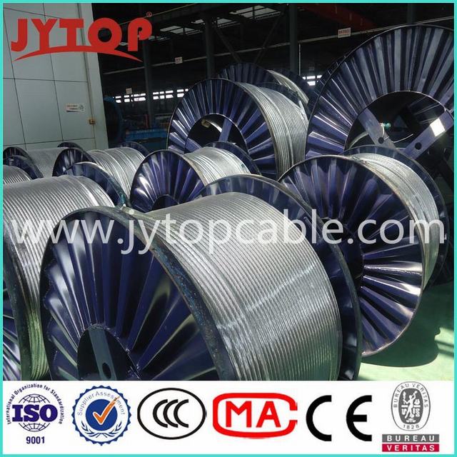  El conductor de aluminio reforzado de acero conductores ACSR fábrica con certificación ISO 9001