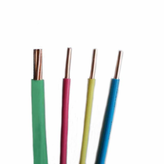  certificat CE cuivre gainé PVC le fil de bâtiment et le câble électrique