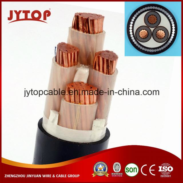  Conductor de cobre aislados con PVC, recubierto de PVC El Cable de alimentación