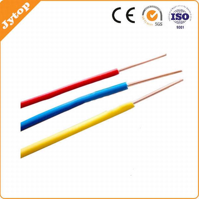  Capa de PVC com isolamento de PVC cobre a construção de fio eléctrico